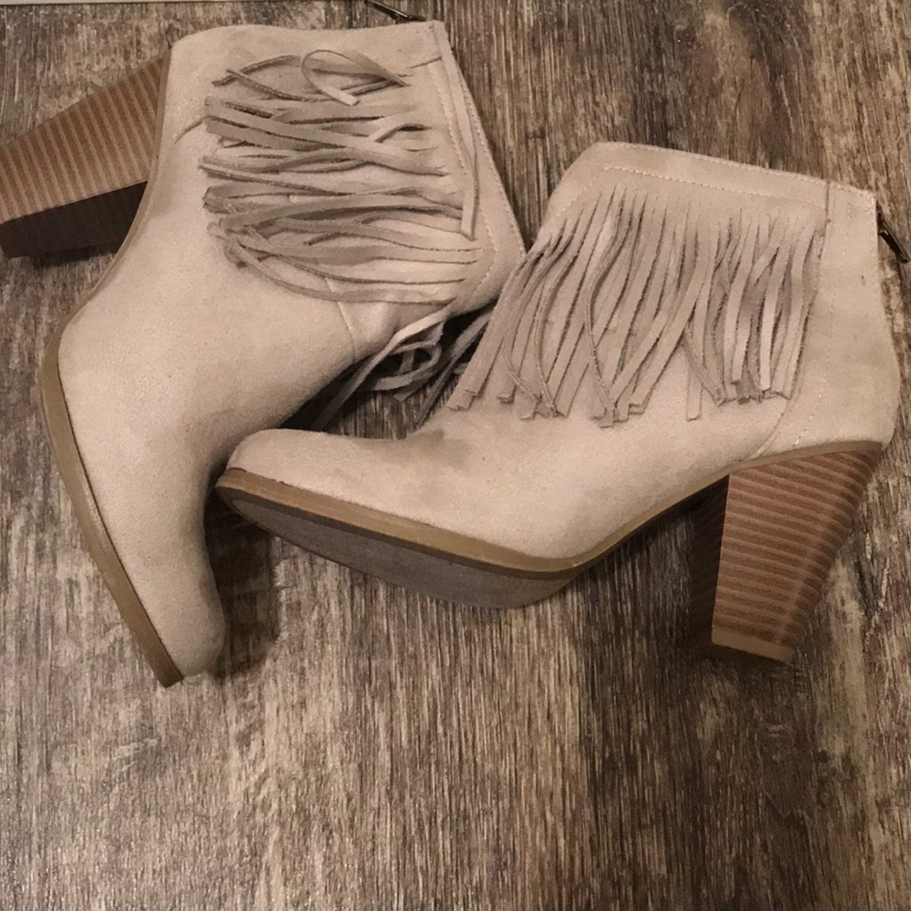 Fringe Booties